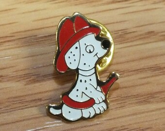 millésime 1992 Bob Wright Pote Collectible Firehouse Dalmatian Puppy pin'