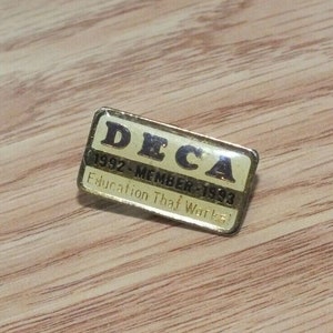Vintage DECA 1992-1993 Member Education That Works! Collectible Lapel ...