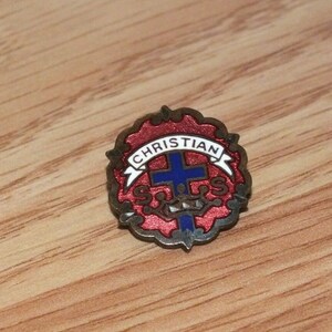 Vintage Little&#39;s System Collectible Christian Sunday School Lapel Pin