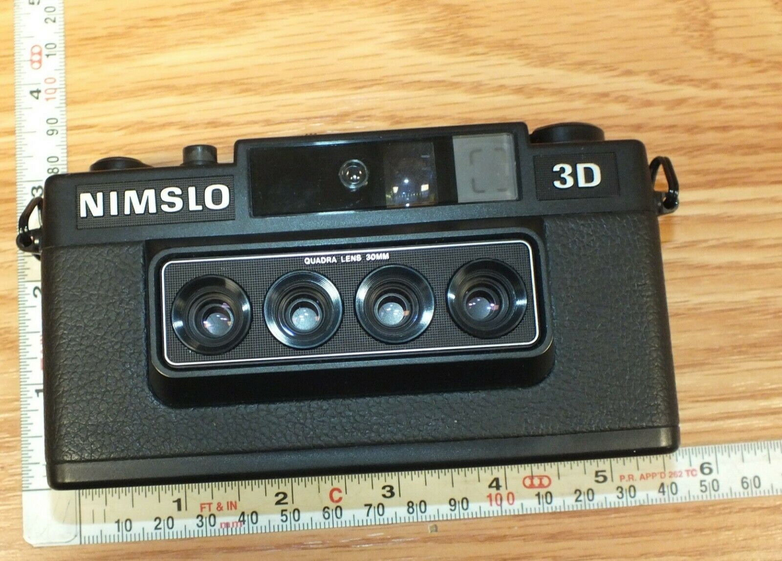 Genuine Vintage Nimslo 3D 35mm Collectible Camera in Box With