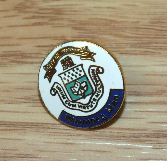 Vintage Style City of Winnipeg Man Collectible Canadi… Gem