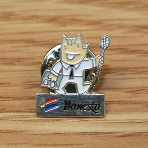 Vintage Barcelona Banesto Mascot Collectible Pin / Hat Lapel **READ**