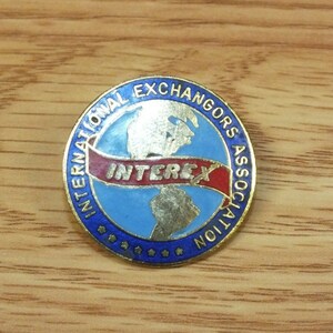 Vintage International Exchangors Association Interex Collectible Pin