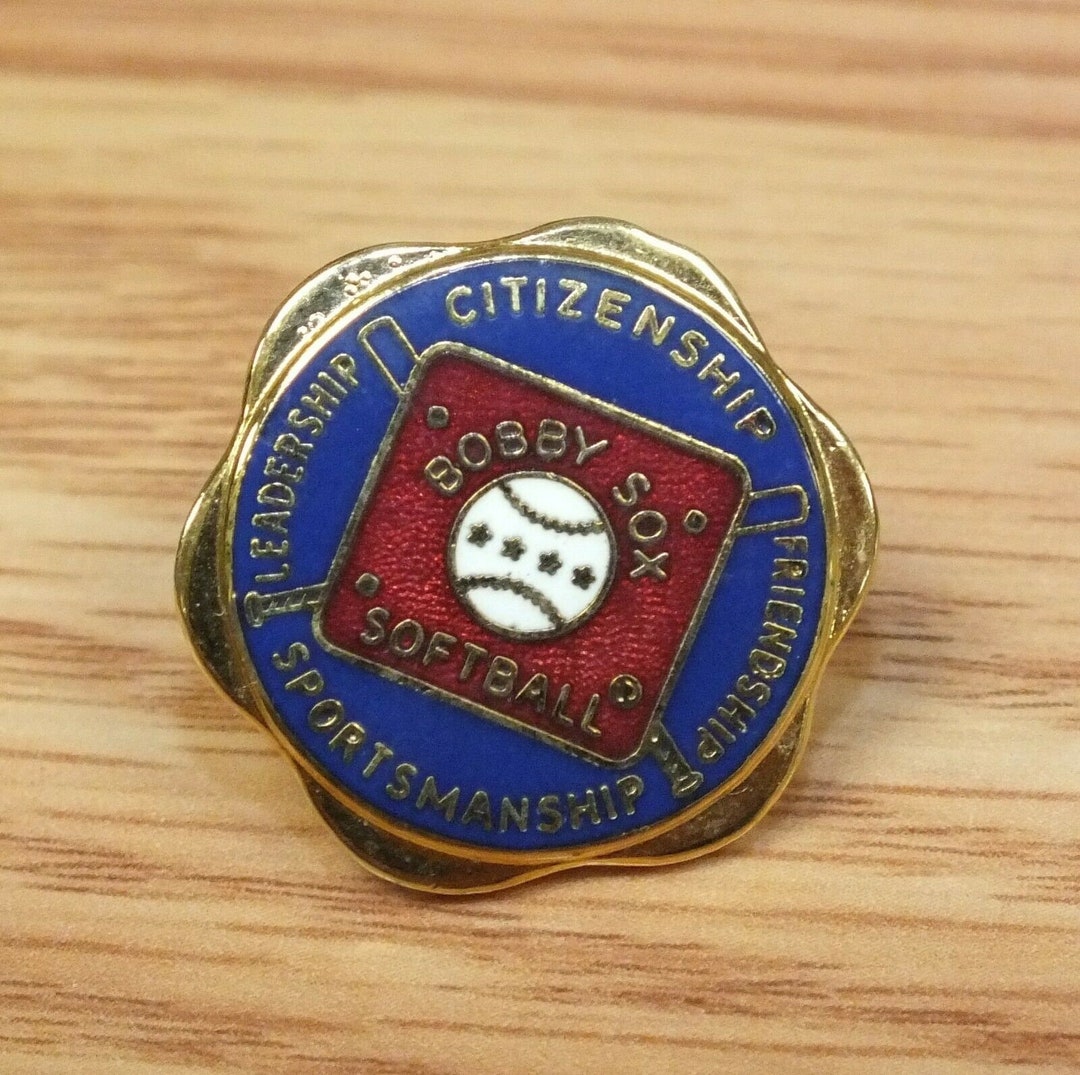 Vintage Bobby Sox Softball Citizenship Friendship Etsy