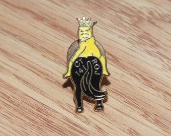 Royal Order of Jesters 3-D Billiken Lapel Pin With Stones (small