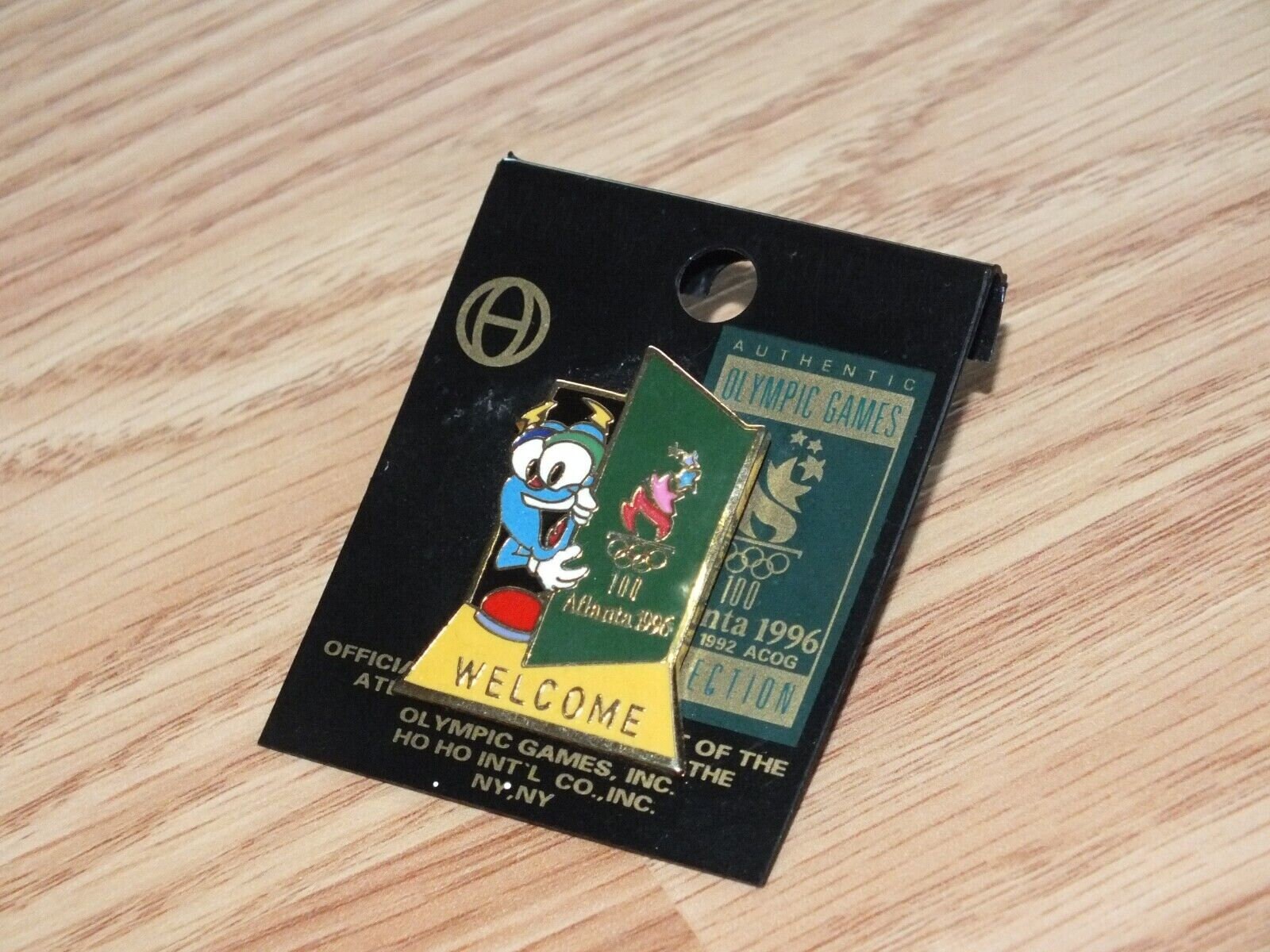 Pin-cartes Jeux Olympiques d'été 1996 Izzy & Athlètes en