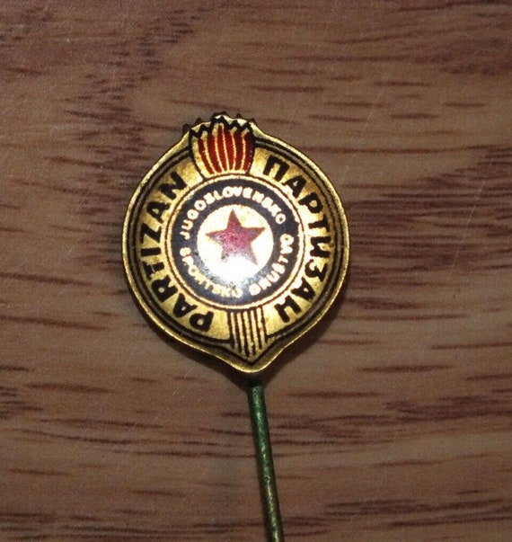 Antique FK Radnicki Nis 1923 Serbia Yugoslavia Football Club Soccer Pin  Badge