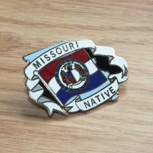 Mafco Brand Missouri Native Collectible Travel Souvenir Lapel Pin