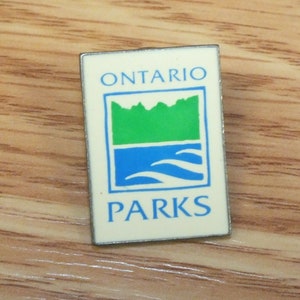 Vintage Ontario Canada Parks Collectible Travel Souvenir Lapel Pin