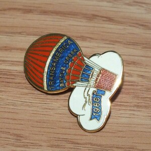 Vintage 1988 Transamerica Battle Creek Collectible Hot Air Balloon Pin
