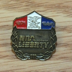 Vintage NRA 1986 National Rifle Association Legion Of Liberty Pin coleccionable