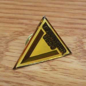 Vintage Volunteer USOC Triangle Collectible Enamel Pin / Lapel