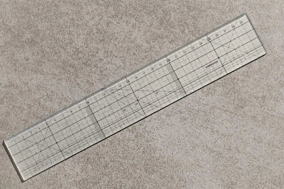 Kawaguchi 30cm Cutting Ruler 