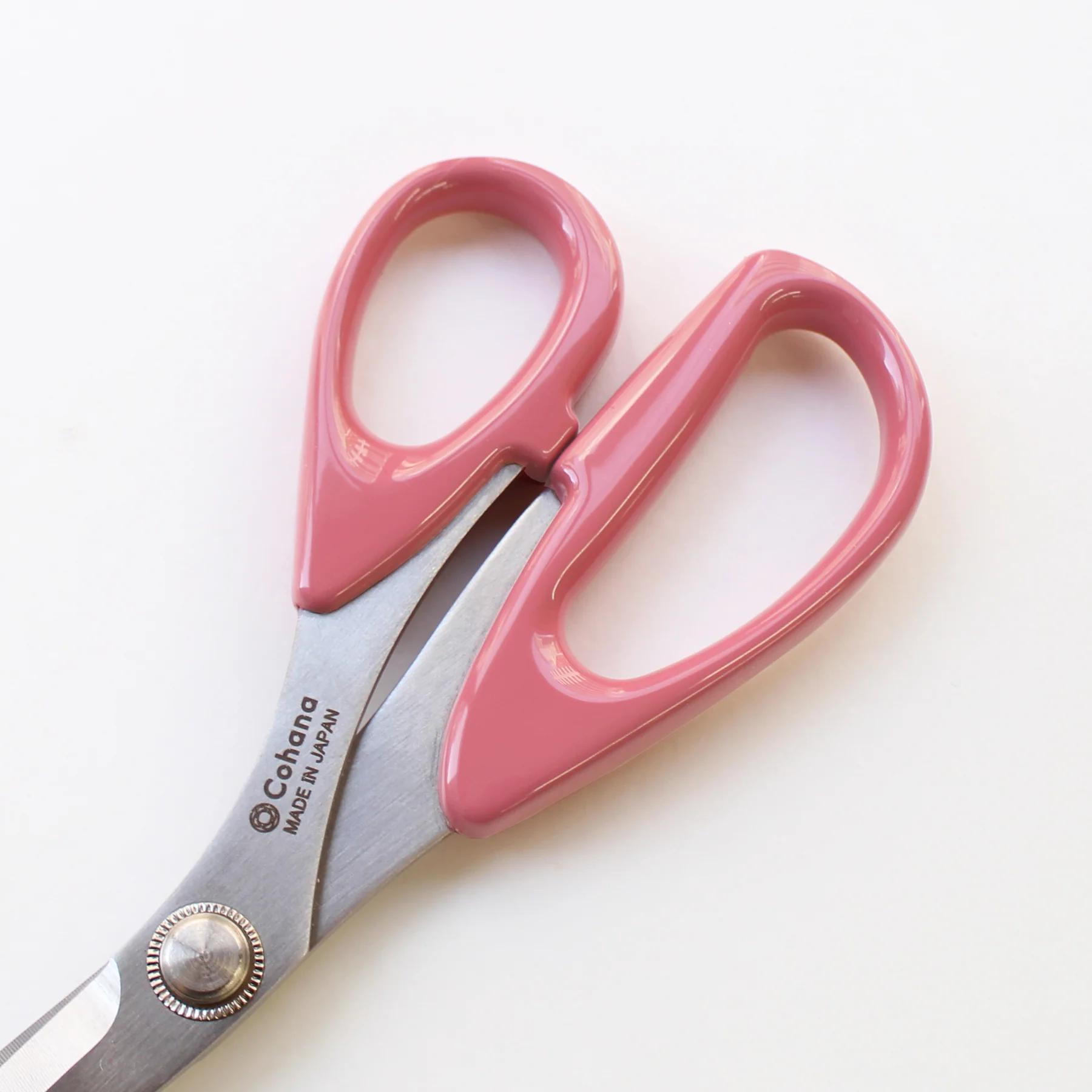 Cohana-seki Sewing Shears With Lacquered Handles in 5 Colours