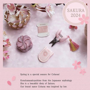 Cohana Set de couture spécial Édition limitée Sakura 2024 image 2