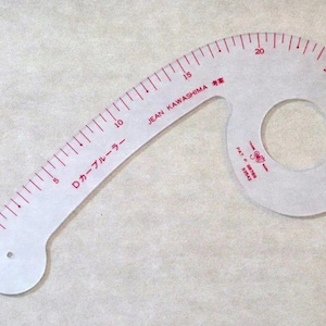 Bunka D curved ruler