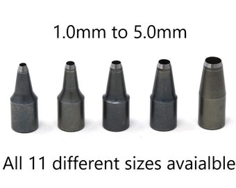 Nonaka Screwpunch Vervangingsmes - 1,0 mm - 5,0 mm