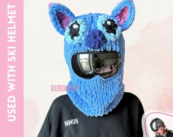 Animal balaclava mask, helmet protector and helmet cover mask, unisex balaclava mask, anime cartoon balaclava, snowboard mask, winter mask