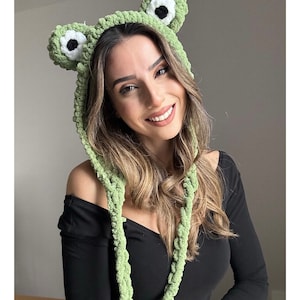 Balaclava, Animal Balaclava, Handmade Balaclava, Hoodie, Handmade Hoodie, Frog Balaclava, Frog Hat, Frog Beanie, Hood, Cape, Cloak