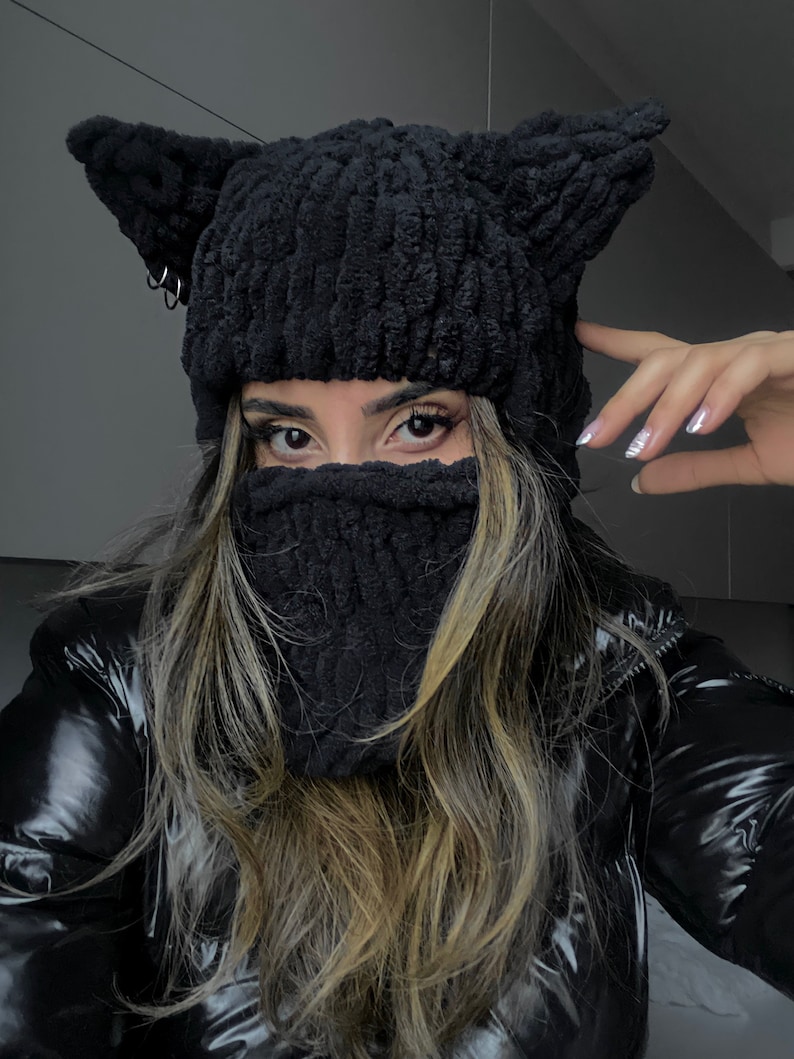 BALACLAVA CHRISTMAS GIFT Cat Balaclava Animal Balaclava Etsy