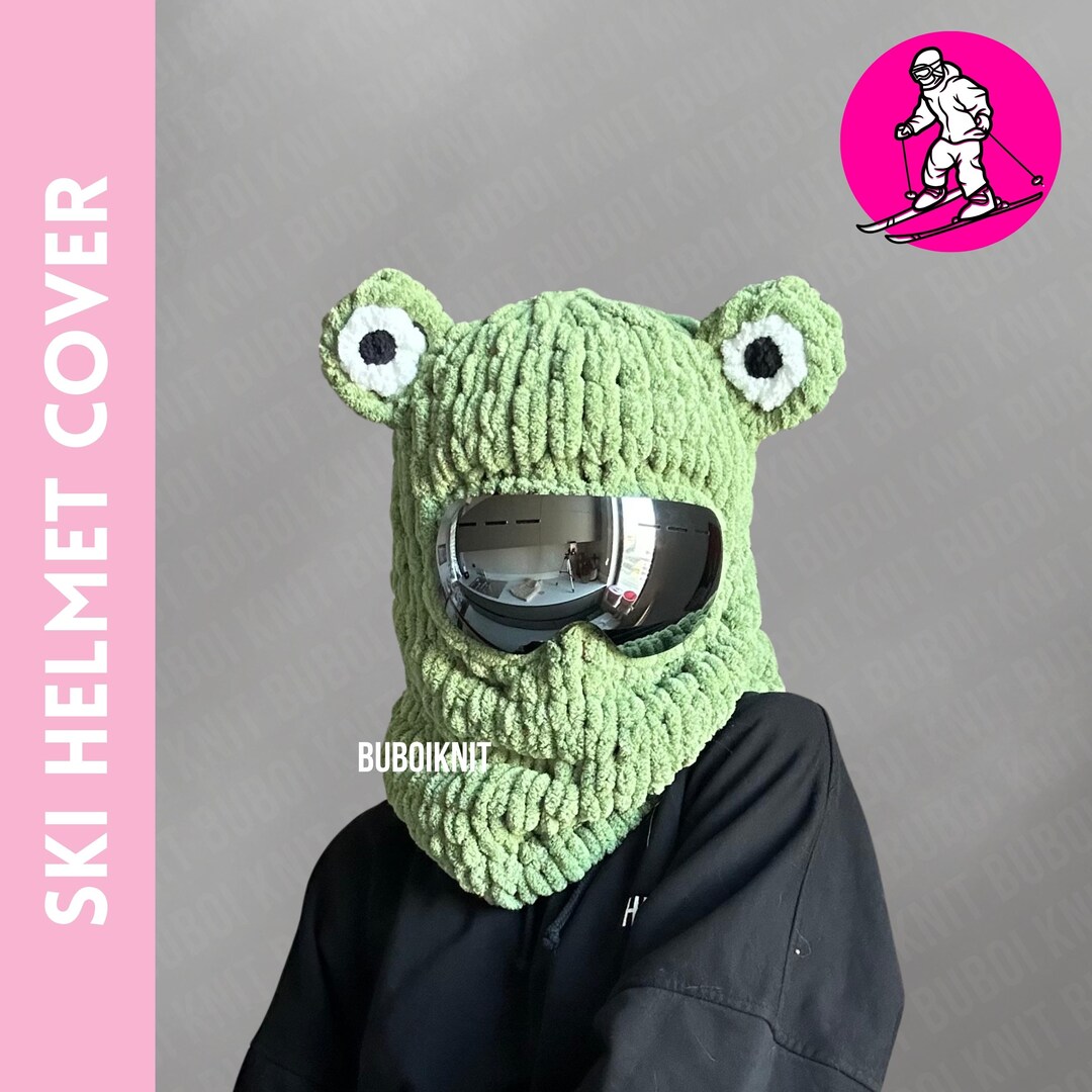 Ski Helmet Balaclava Mask, Frog Balaclava, Helmet Protector