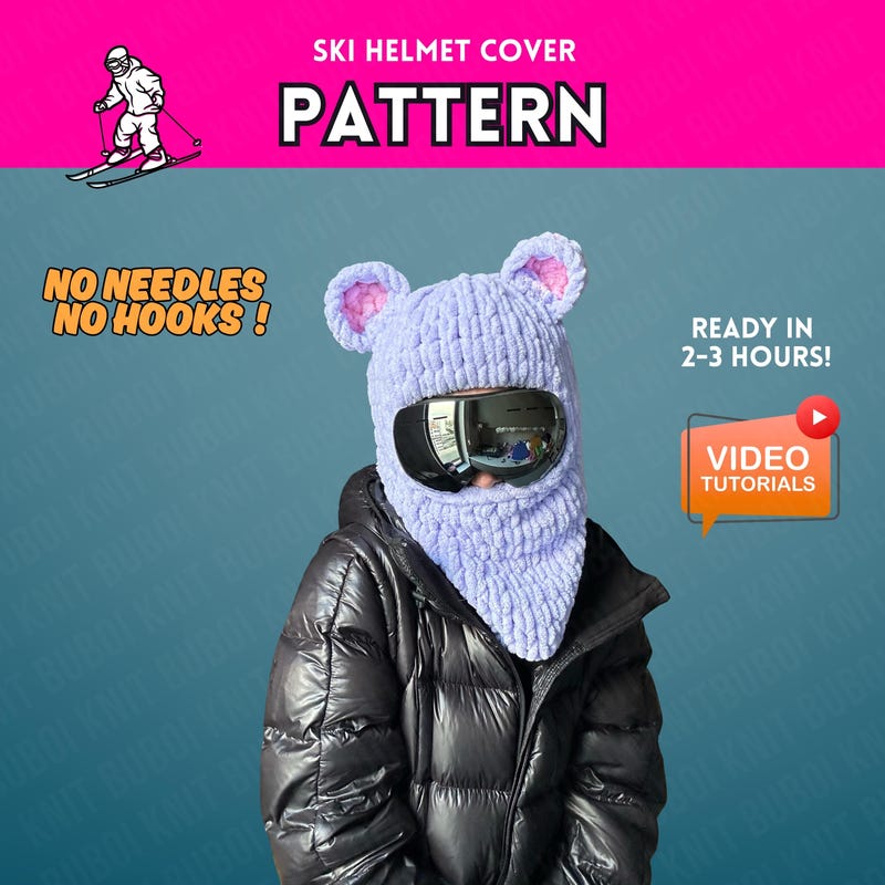 Couvre-Casque De Ski Fou Coq – Original, Chaud Et Fait Main