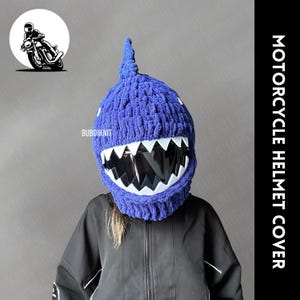 Motorcycle helmet protector, motorcycle cover mask, helmet balaclava mask, motorcycle accessory, motorcycle face mask, animal balaclava
