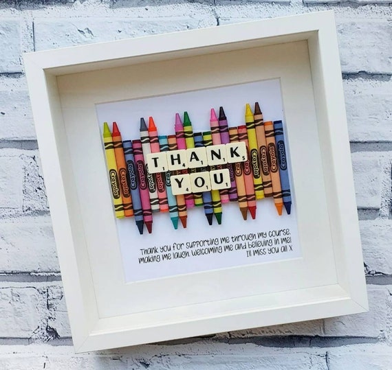 Personalised First Day at School / Preschool Crayons Frame - As Cute as a  Button