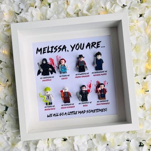 HORROR Personalised Gift Frame (Halloween Scary Movie Personalised Gift)