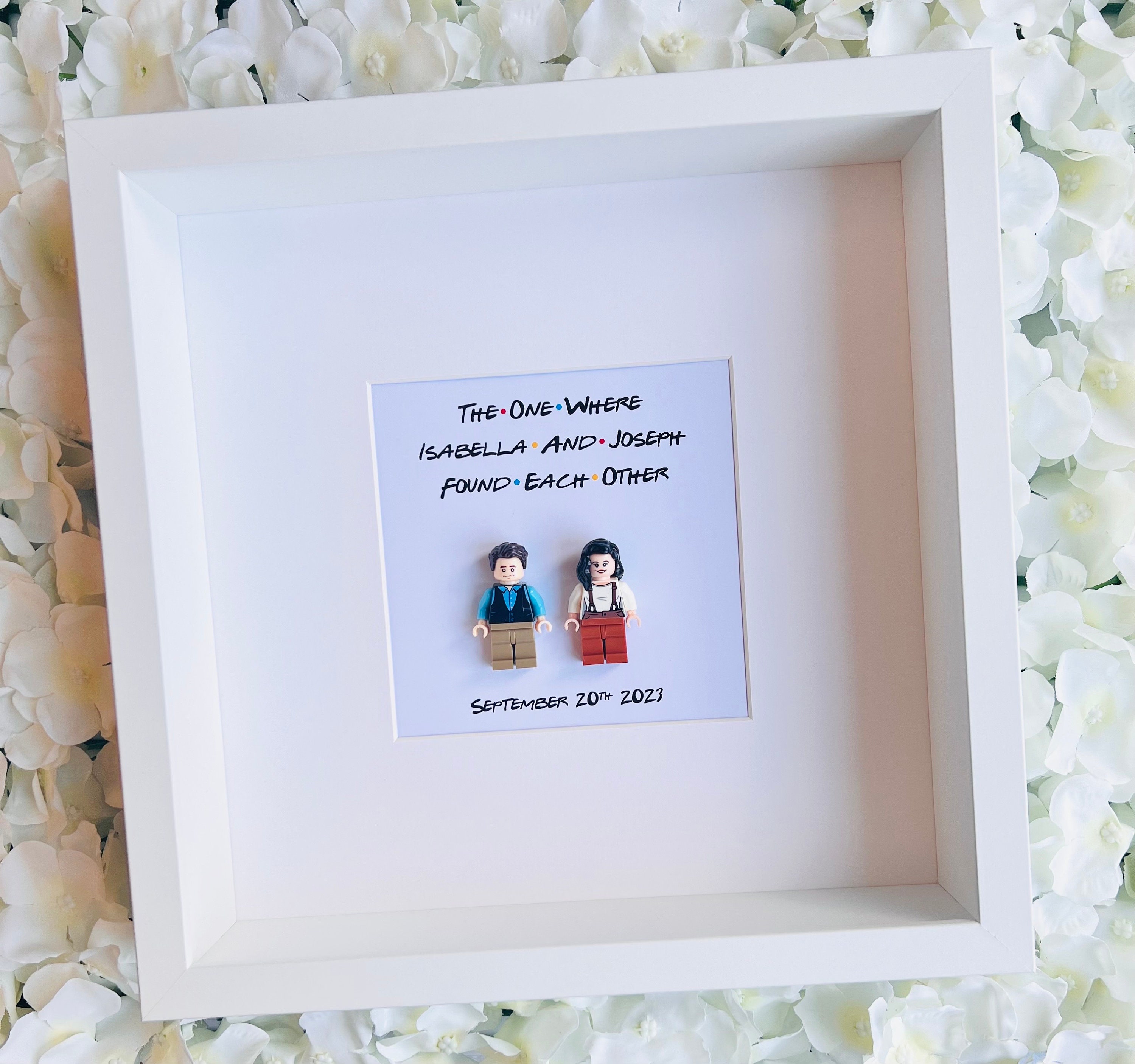 Monica & Chandler Friends Gift Frame - Etsy