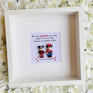 Mickey & Minnie Disney Personalised Gift Frame