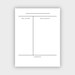 Minimalist Cornell Notes Template (unlined) - Etsy