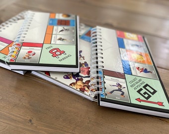 Umfunktioniertes &quot;Nintendo&quot; Monopoly Notizbuch