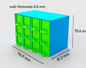 3D Printed Small Component Box: Keep Your Supplies Organized!