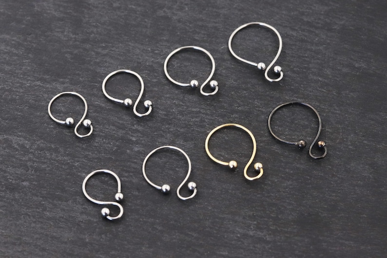 Non Piercing Nipple Jewelry Handmade Nipple Ring Clips Minimalistic