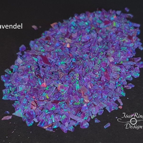 Crushed Opal "Lavendel" verschiedene Größen