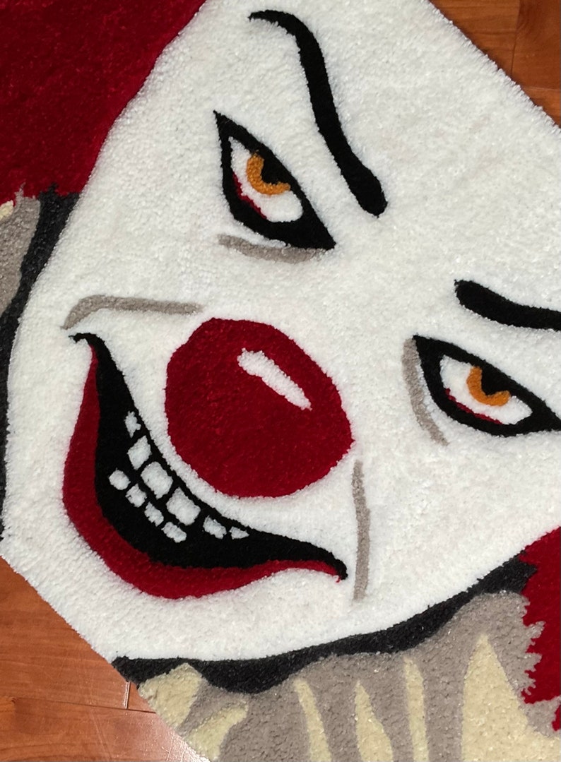 Pennywise Round 3d Rug PENNYWISE RUG - Etsy