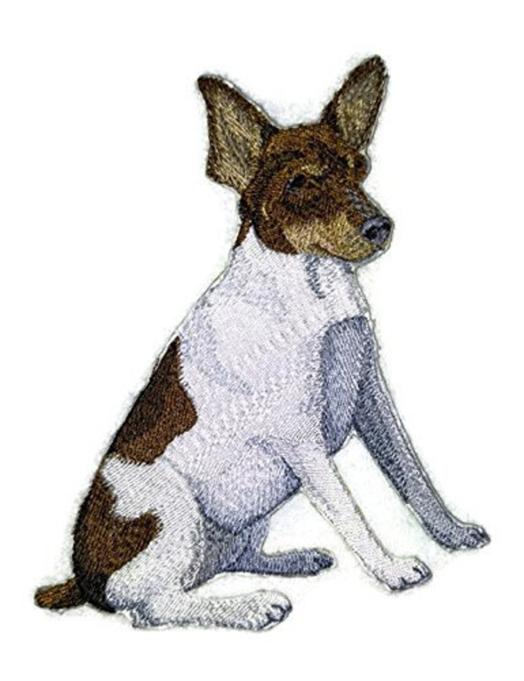 Custom Dog Portraits[toy Fox Terrier] Embroidered Iron On/sew Patch [5. ...