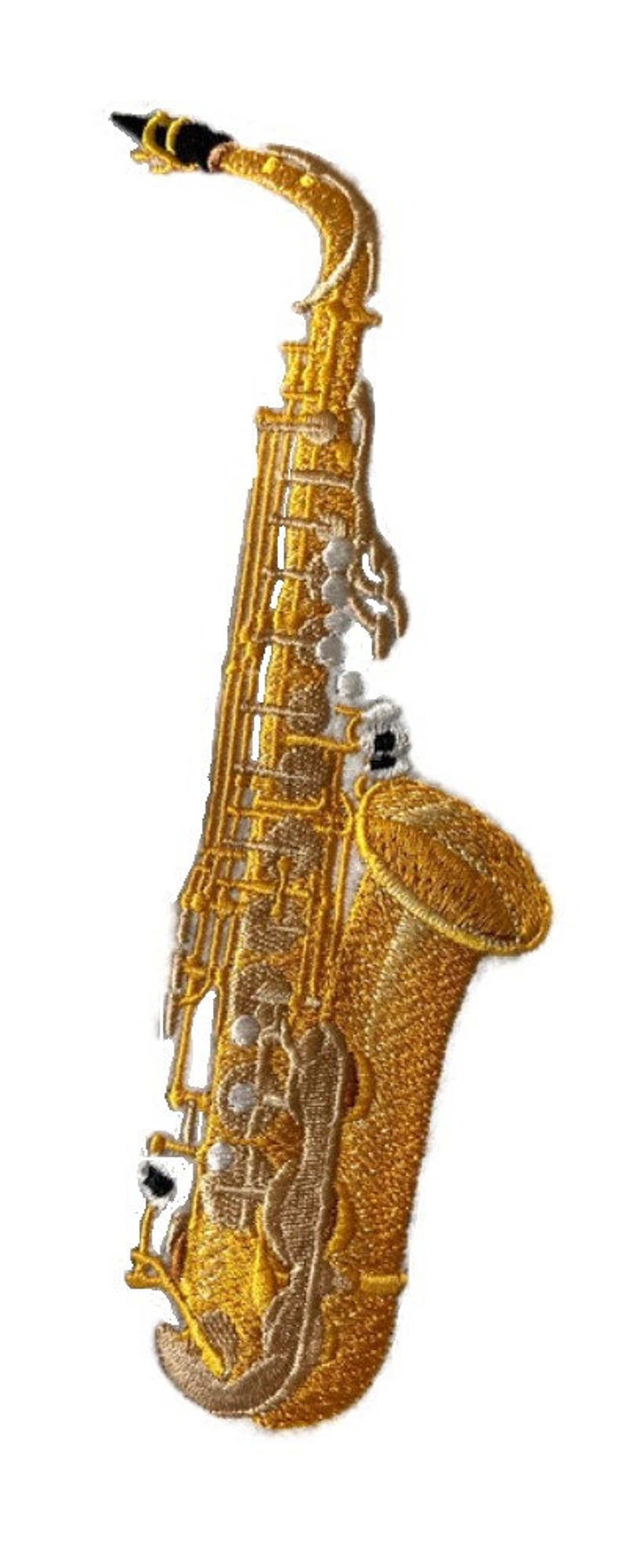 Musical Instruments [ Saxophone ][custom and Unique] Embroidered Iron ...