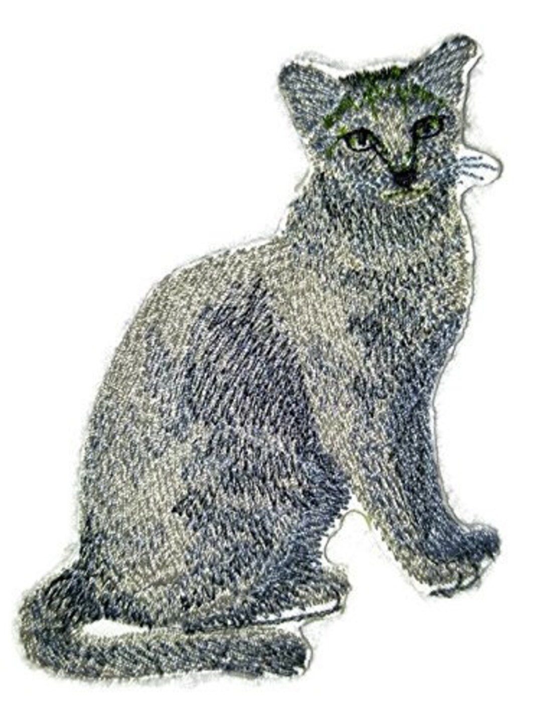 Custom Cat Portraits[russian Cat] Embroidered Iron On/sew Patch [4.5