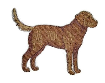 Custom Chesapeake Bay Retriever Bordado Hierro En / Coser parche [5 "x 3.9"]