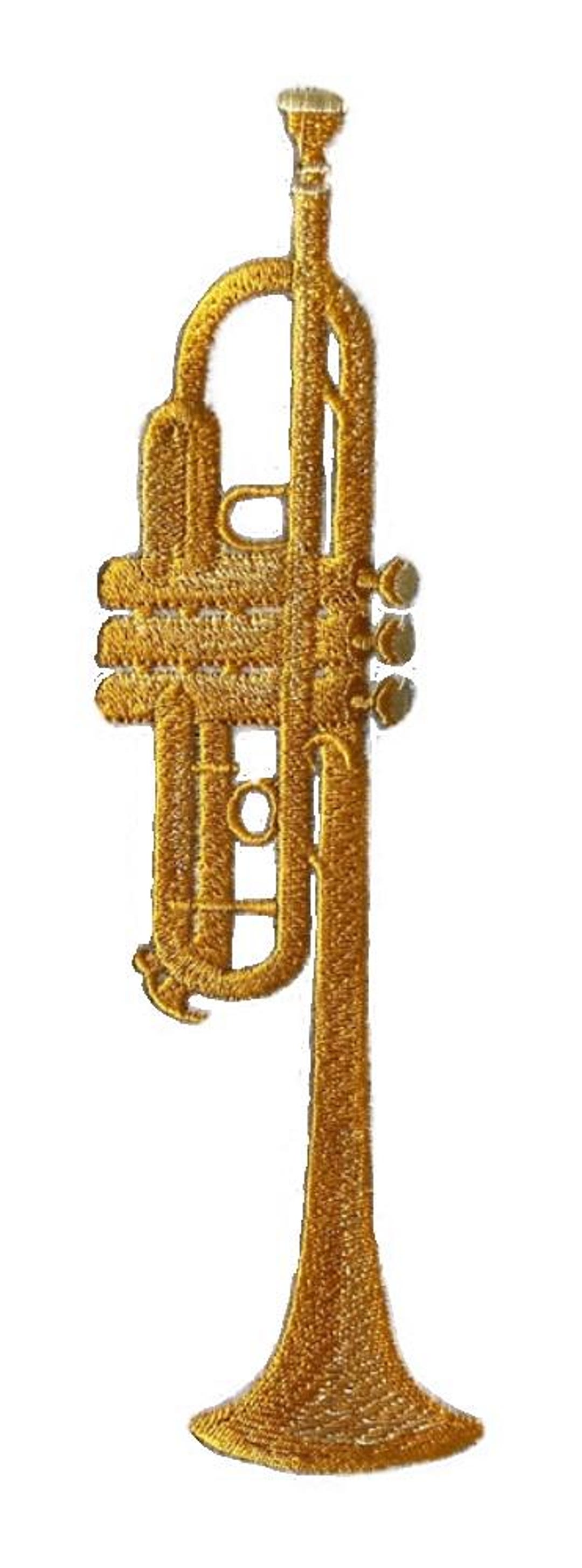 Musical Instruments [ Trumpet ][custom and Unique] Embroidered Iron On ...