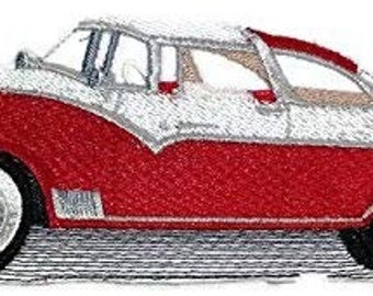Classic 1955 Ford Fairlane Embroidered Iron On/Sew Patch [6.5" x 2.5"]
