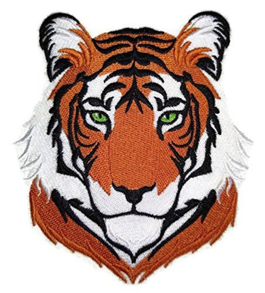 Écusson Thermocollant Œil de Tigre - Patch Tigre du Bengale