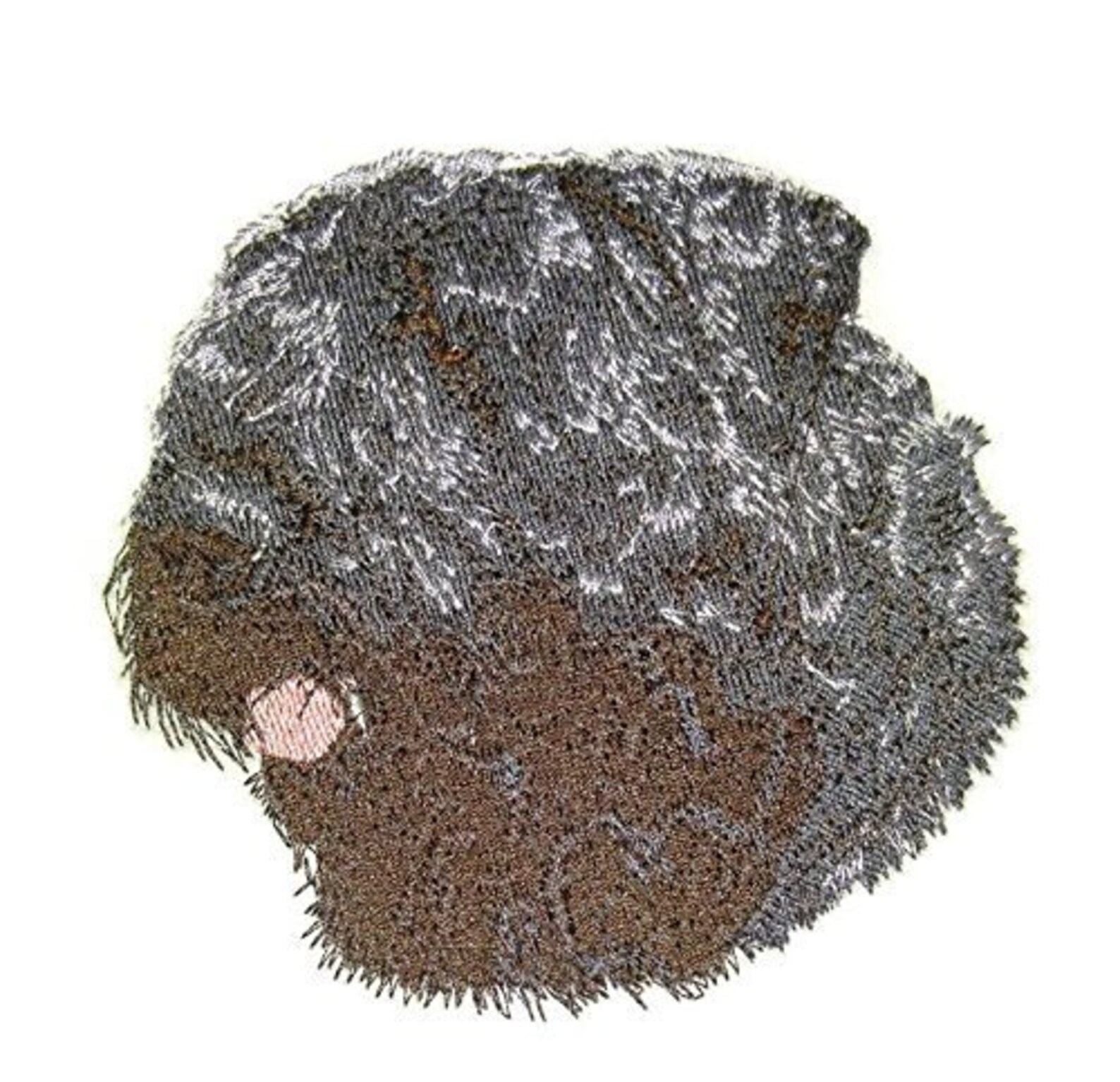 Dog Faces[bouvier Des Flanders] Embroidery Iron On/sew Patch [4