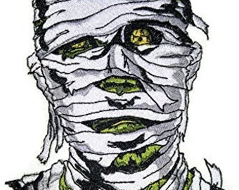 Classic Monster Portraits-6 Embroidered Iron on/Sew patch [7.8" X 5. 6"]