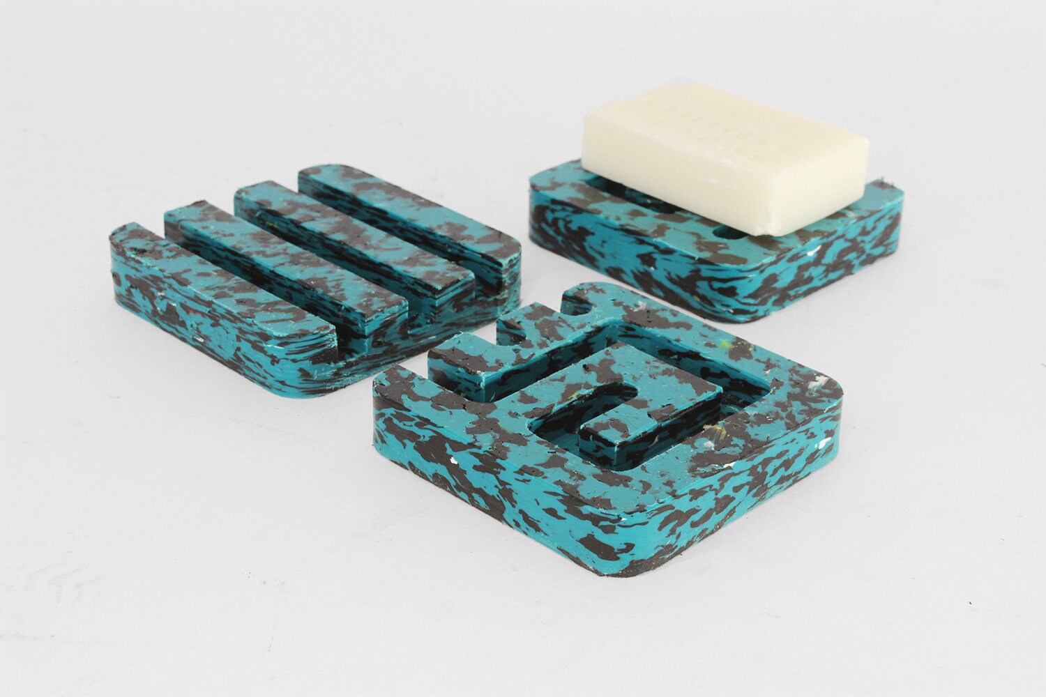 Porte-Savon en Plastique Recyclé Lagon