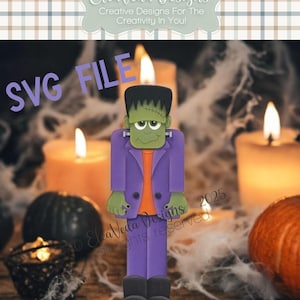 Frankenstein Shelf Sitter SVG File | Fall SVG File | Shelf Sitter SVG | Halloween | Frankenstein svg file | Halloween Shelf Sitter svg |