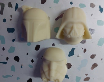 Starwars Chocolate Figure Head. Available in White or Milk Chocolate.