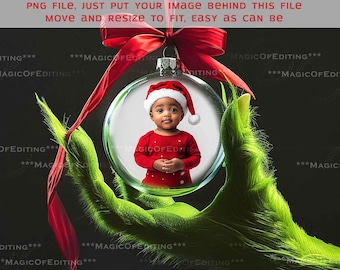 Grinch Inspired Digital Backdrop, Christmas stock, Christmas Background, Xmas Ornament, Winter, Snow overlay, greeting cards, Pets, Whoville